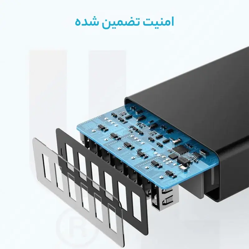 شارژر دیواری 60 وات 6 پورت انکر مدل A2123 Powerport 6